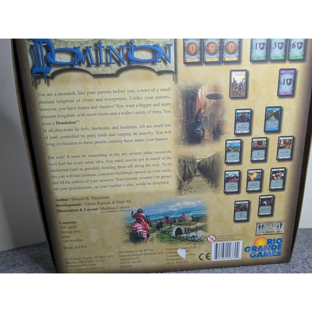 Donald X. Vaccarino Dominion & Domination Empires Expansion Playing Card‎ Game - Picture 10 of 16